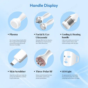 Máy làm sạch da mặt, trẻ hóa da, vi kim, oxy, khí CO2, dòng điện vi mô HydraMaster14 In1Micro Current mới nhất - Product Image 3