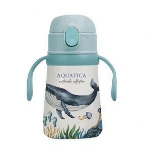 New 316 Stainless Steel Children Vacuum <b>Flask</b> With Handle Milk <b>Bottle</b> Baby Milk <b>Bottle</b> With Handle Kids Water <b>Bottle</b> - Product Image 6