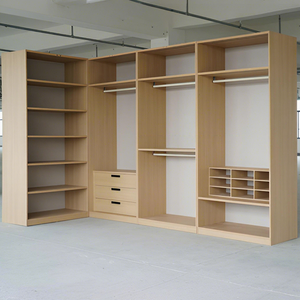 Système de dressing modulaire moderne de luxe sur mesure, grande capacité de rangement pour villa, suite principale, dressing - Product Image 2