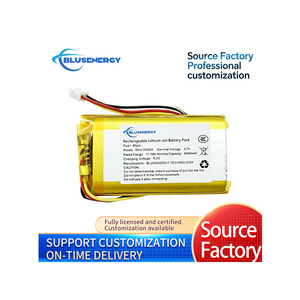103665 3.7V 3000mAh Rechargeable Solid State Battery Blusenergy <b>12</b> Months Warranty for GPS Tracker <b>Tablet</b> 103665 Li-i - Product Image 1