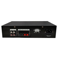 Mini amplificateur domestique DM-60 600W RMS 1 canal avec haut-parleur en métal de 3 pouces en forme de colonne, ensemble combo haut-parleur de plafond en alliage d'aluminium