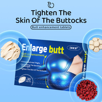 Meilleure vente OEM de suppléments à base de plantes Comprimés booster de fesses Produits de beauté pour améliorer les courbes Soutient naturellement