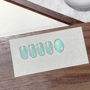 AILANUO - Serie de Esmaltes de Uñas en Gel Efecto Ojo de Gato, 6 Colores Aurora, 15 ml, Sin TPO, Sin Hema, OEM, ODM, Gel Neón - Product Image 3