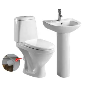 Lantai Mount xp-perangkap toilet mangkuk alas basin murah wc toilet set untuk kamar mandi