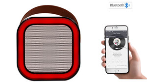 Khuyến mãi Loa Bluetooth K12 tích hợp Micro, phát trực tiếp ngoài trời, karaoke gia đình, loa mini có micro - Product Image 4