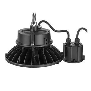 ZHL LED haute baie lumière 100W 150W 200W UFO LED Highbay lumière pour supermarché entrepôt industriel luz de bahia alta