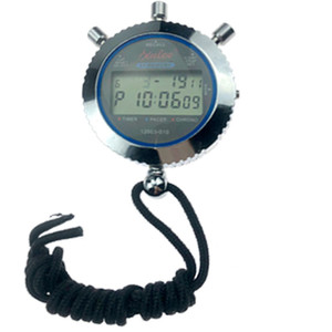 Electronic Stopwatch 10 Channel LCD Display Countdown Chronograph Unisex Timing Device - Product Image 2