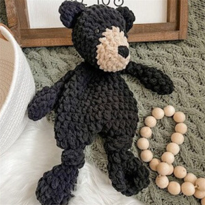 Copertina di Sicurezza per Neonati in Morbidissimo Ciniglia con Design a Dinosauro all'Uncinetto, Imbottita in Cotone PP, Coperta Confortevole per Anniversario ODM - Product Image 2