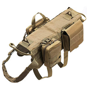 Harnais de camouflage pour gros chien, <span class=keywords><strong>berger</strong></span> <span class=keywords><strong>allemand</strong></span>, <span class=keywords><strong>malinois</strong></span>, gilet d'entraînement, harnais et laisse tactiques pour chiens - Product Image 1