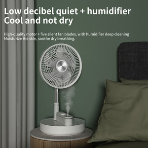 Ventilateur de bureau électrique <span class=keywords><strong>ADYSS</strong></span> P21, directement de l'usine, ventilateur de maison frais avec télécommande, pliable et portable, télescopique, pour voitures - Product Image 5