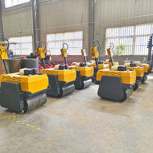 Factory Price 500kg Mini Asphalt Road <strong>Roller</strong> Gasoline Engine Small Road <strong>Roller</strong> Road Compactor - Product Image 4