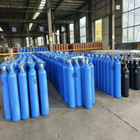 Bouteilles de gaz industrielles portables d'occasion haute pression 8L 10L 40L – Prix et équipement