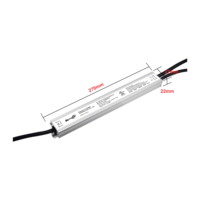 Driver LED étanche IP67 certifié CUL/FCC PT-Power 12V/24V/48V 36W Dimmable 4-en-1 0-10V/1-10V Tension Constante Garantie 5 Ans