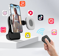 Support de téléphone portable en ABS, poignée de maintien pour appareil photo, télécommande sans fil BT détachable, clip de fixation – Offre Spéciale