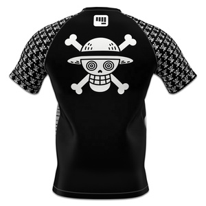 Camiseta de Manga Corta para Hombre Decent Fight Wears, Diseño de Dragón Negro con Estampado por Sublimación, Secado Rápido, para MMA - Product Image 4
