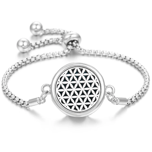 NewAromatherapy Essential Oil Diffuser Bracelet Stainless Steel <b>Locket</b> Bracelets Aroma Diffuser Perfume Bracelet - Product Image 5
