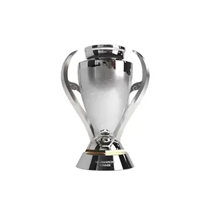 Champions League Metal Trophy Cups Benutzer definierte World Globe Big Sports Metal Trophy für Fußball Fußball Basketball Golf