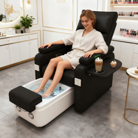 Fauteuil de Spa Pieds Abordable, Moderne et Luxueux, Multifonctionnel pour Manucure, Pédicure et Salon de Beauté des Ongles