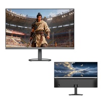 Monitor de Computadora de Escritorio LCD IPS Ultrafino de 23.8 Pulgadas, 144Hz, Panel Trasero de Vidrio Retroiluminado Personalizable, para Oficina y Hogar