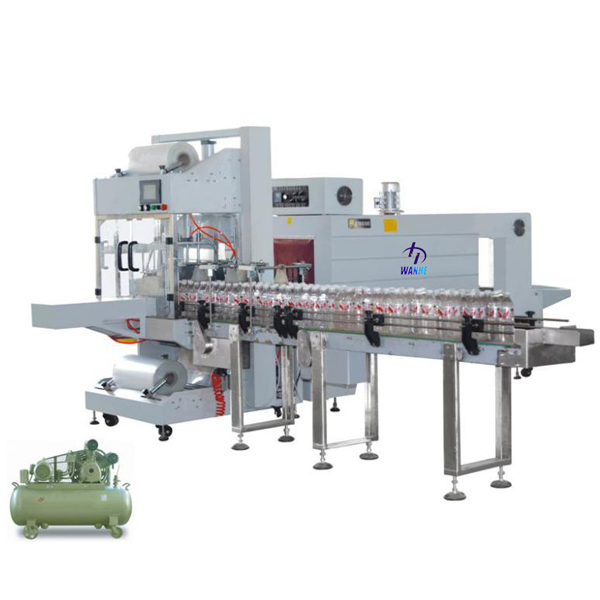 Factory Price High Speed Automatic PE Film Bottle Water Beverage Shrink Stretch Heating Tunnel Wrapping Packing Machine