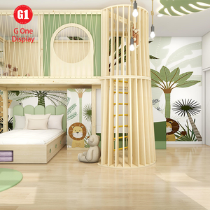 Mobiliario Comercial Personalizado de Fábrica para Tiendas, Decoración Interior de Parques Infantiles, Accesorios de Exhibición para Restaurantes de Padres e Hijos - Product Image 1