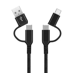 Phổ 4-Trong-1 Đa USB Sạc Cáp 60W Pd Nhanh Chóng Sạc Dây Với USB-C, L & USB-A Và C Du Lịch Sạc Cáp Dữ Liệu - Product Image 1