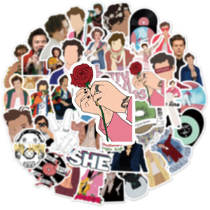 50 Pezzi Adesivi Anime Stile <span class=keywords><strong>Harry</strong></span> Potter, Estetici e Kawaii per Laptop, Chitarra, Valigie, Frigorifero, Telefono, Graffiti, Giocattoli Classici per Bambini - Product Image 1