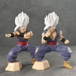 Figurine d'Action Anime DBZ en Gros - Gohan <span class=keywords><strong>Beast</strong></span> 17cm - Modèle Statue en Pose de Combat Accroupie - Product Image 1