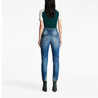 Pantalon crayon pour femme à haute élasticité avec ceinture - Pantalon sculptant élégant, style jean parfait pour toutes les occasions