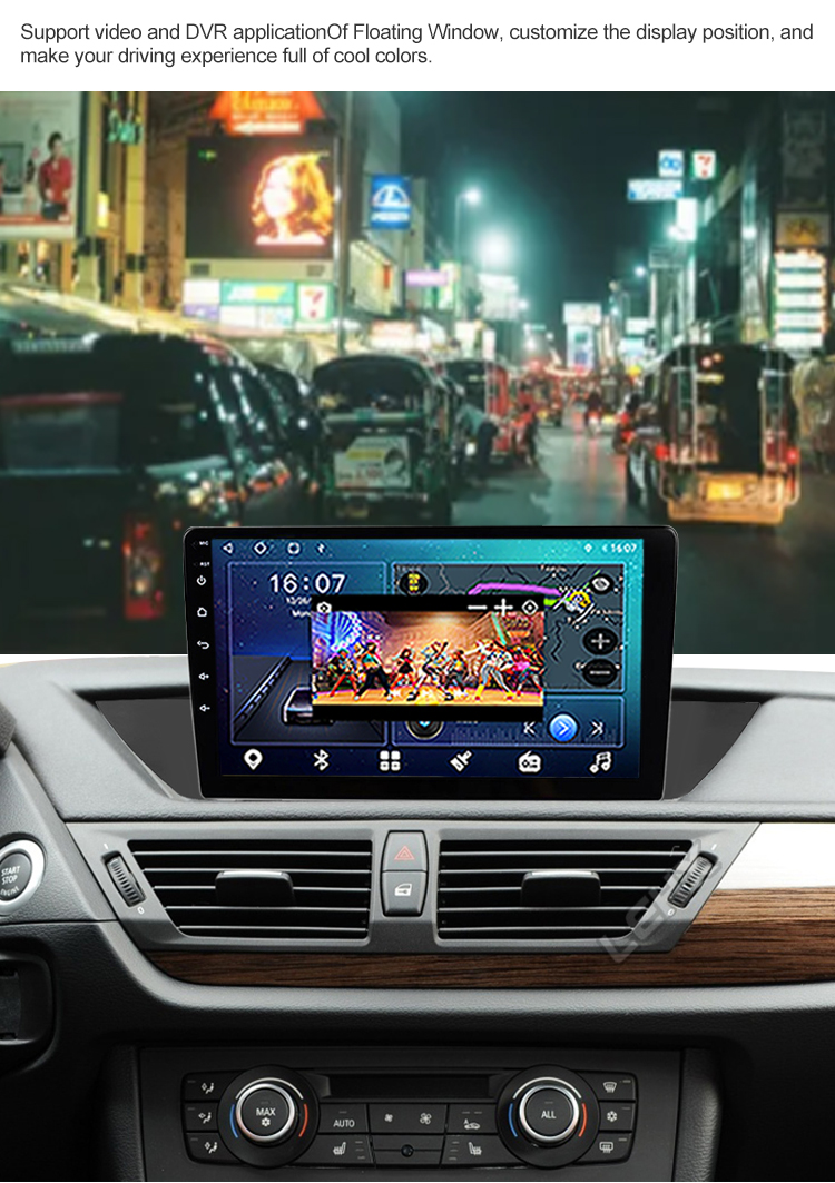 10.1 inch touch screen car multimedia gps navigation head unit system for bmw x1 e84 2009-2012 android 11