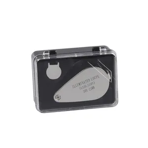 Top-Selling <span class=keywords><strong>30X</strong></span> Vergroting Led Licht <span class=keywords><strong>Triplet</strong></span> Juweliers Eye Loep - Product Image 1