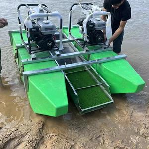 Bateau de criblage d'or portable de petite taille avec moteur et pompe 5-15HP, capacité 33-90m/h pour le lavage du sable de rivière et de l'or - Product Image 5