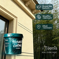 Peinture Liquide Effet Pierre Texture Marbre Faux Sable Coloré Naturel Revêtement Bâtiment Application par Pulvérisation Extérieur Maison