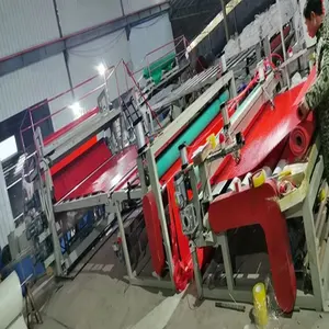 2M genişlik PVC para mat üretim hattı zemin mat makineleri