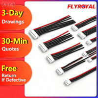 Câble de charge de batterie 20AWG en silicone JST XH2.54 3-7S, câble de connexion de 30 cm pour la charge de batteries Lipo RC