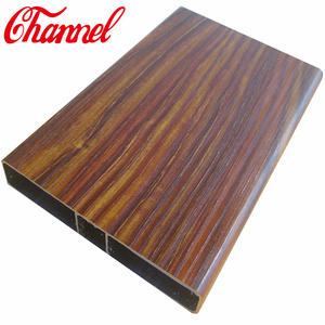 Profilo del tubo quadrato di alluminio del rivestimento del grano di legno della polvere per la decorazione della mobilia - Product Image 2