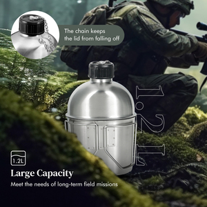 <strong>Camping</strong> Accessories Stainless Steel <strong>Camping</strong> <strong>Cup</strong> Outdoor Hiking Canteen <strong>Cup</strong> - Product Image 3
