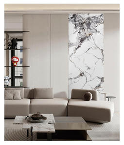 뜨거운 판매 사용자 정의 질감 색상 대리석 대체 PVC 대리석 시트 인테리어 장식용 UV 인쇄로 코팅 - Product Image 4