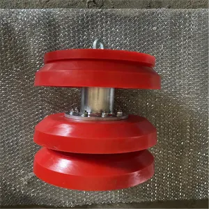 Limpador de tubos tipo tigela de couro em poliuretano multiformato resistente ao desgaste de boa qualidade de fábrica na China