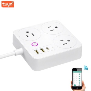 Chúng tôi đa cắm <span class=keywords><strong>Wifi</strong></span> Outlet Extender nhanh chóng sạc QC thông minh Power <span class=keywords><strong>Strip</strong></span> USB an toàn phẳng cắm sạc Trạm điện mở rộng - Product Image 1