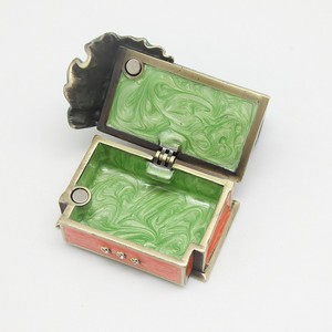 Retro Artistic Enamel <strong>Sewing</strong> Machine Decorative <strong>Box</strong> Ornament National Trend Desktop Small Family Heirloom Wedding Birthday Gift - Product Image 4