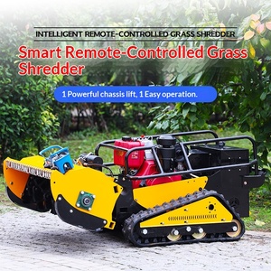 High-power <b>Flail</b> Lawn <b>Mower</b> 800mm Self Powered <b>Remote</b> Control Garden Mowers VH16500 High-Power Engine Delivers Performanc - Product Image 2