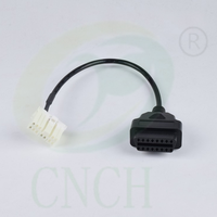 Câble de diagnostic adaptateur OBD pour Tesla Model X S 2012-2015 ancien modèle, faisceau de câblage 12 broches