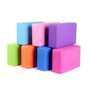 Màu sắc khiêu vũ thực hành gạch in logo Đen <span class=keywords><strong>EVA</strong></span> bọt Yoga khối cho nhà phòng tập thể dục tập thể dục tập thể dục tập thể dục - Product Image 1