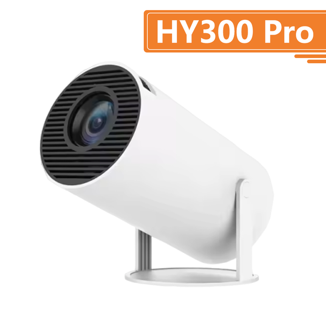 2026 HY300 Pro Smart Projector Full HD 720 P Video Proyector Mini Home Theater Lcd Led Portable Android 9 Projectors