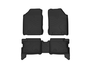 Tapis de sol de voiture en TPE sur mesure pour <span class=keywords><strong>Toyota</strong></span> Wigo 2015-2019 RHD, tapis de voiture résistants aux intempéries - Product Image 1
