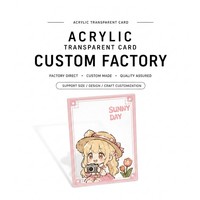 Tarjeta Coleccionable de Anime Transparente Directo de Fábrica, Tarjeta de Personaje Impresa con UV de Alta Transparencia para Venta al Por Mayor