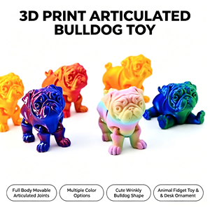 Modelo <span class=keywords><strong>de</strong></span> Perro Pug Congelado Impreso en 3D al por Mayor, Juguetes OEM Personalizables, Regalos <span class=keywords><strong>de</strong></span> Moda, Servicio para Vendedores, Temática <span class=keywords><strong>de</strong></span> Películas y TV, Edades 12+ - Product Image 1