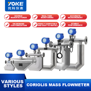 Yağ doğrudan kütle akış ölçümü için Coriolis kütle debimetre üstün doğruluk (± 0.1%), ek hesaplamalar gerekli değildir - Product Image 3