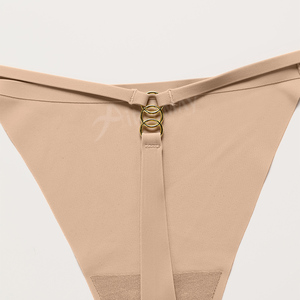 جرين إنفوي - سراويل داخلية نسائية مخصصة بشعار، جي سترينج، تي باك، كلينتشا، فيو دينتال، غير مرئية، بدون خياطة - Product Image 5